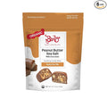 Bixby Organic Milk Chocolate Crunchy Peanut Butter Sea Salt Bites - Gluten Free Kosher Non-GMO Chocolate - Organic Milk Chocolate Energy Snacks - Resealable 4.2oz Bags - Pack of 6 Bags