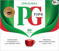 PG Tips 80 Non-Pyramid Teabags Box (Pack of 6)