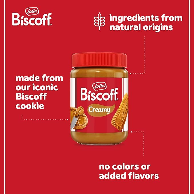Lotus Biscoff Cookie Butter Spread Cups Creamy non GMO + Vegan 0.7 oz Pack of 120