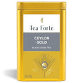 Tea Forte Ceylon Gold Premium Loose Leaf Caffeinated Black Tea Blend Canister Makes 35-50 Cups