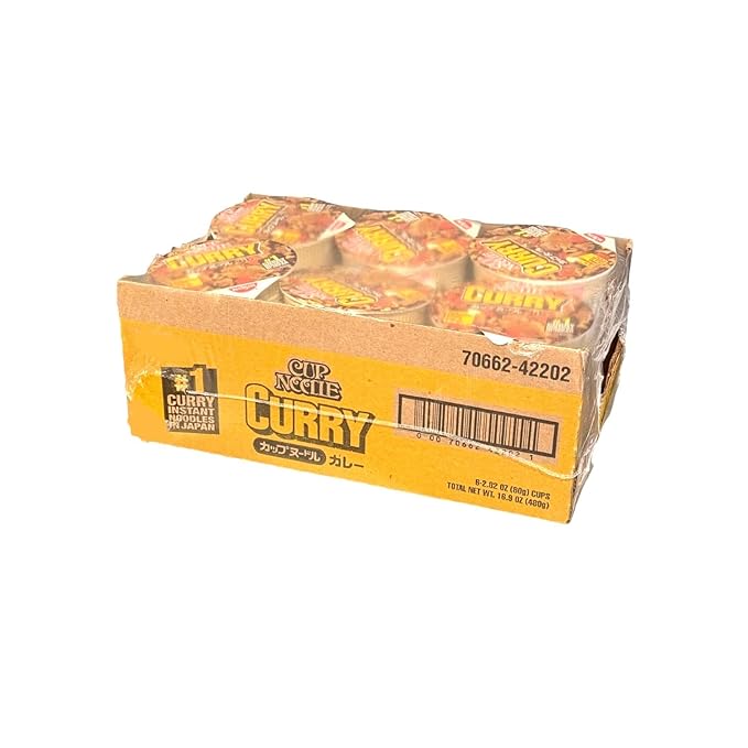 Asia Style Instant Noodles (1 PACK CUP CURRY INSTANT NOODLES)