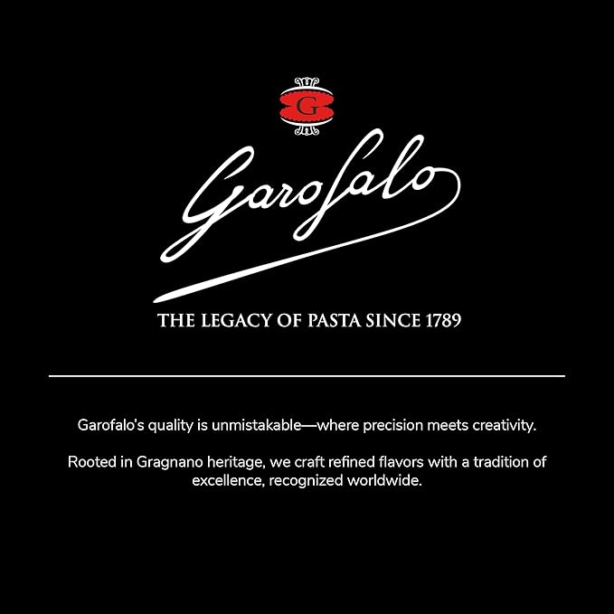 Garofalo - High Protein Penne Rigate Pasta | Premium Durum Wheat Semolina with 19g Protein &amp 12g Fiber | Italian Made Bronze-Drawn PGI Certified (16 oz 6-Pack)