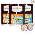 Fresh Roasted Coffee Decaf French Vanilla Flavored Coffee Pods 72 Count