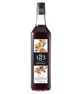 1883 Blueberry Muffic Syrup for Drinks Made in France 1 Liter Glass Bottle
