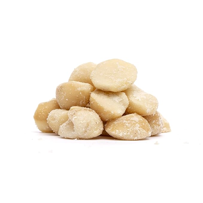 Hamakua Macadamia Nuts - Spicy Wasabi - Hawaiian Grown Flavored Dry Roasted Half and Whole Macadamias - Natural Eco-Friendly Large Macadamia Nuts