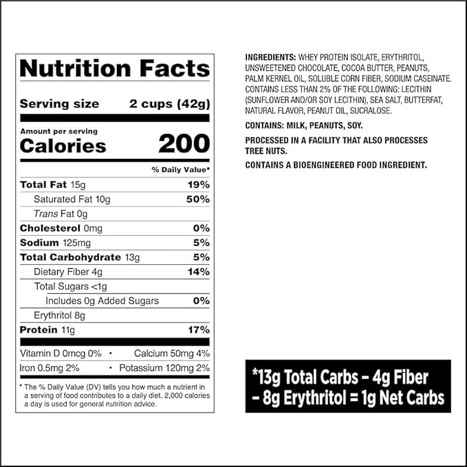 Quest Nutrition Ready To Drink Chocolate Protein Shake &amp High Protein Low Carb Gluten Free Keto Friendly Peanut Butter Cups 12 Count (Pack of 1) (total- 17.76 Ounce)