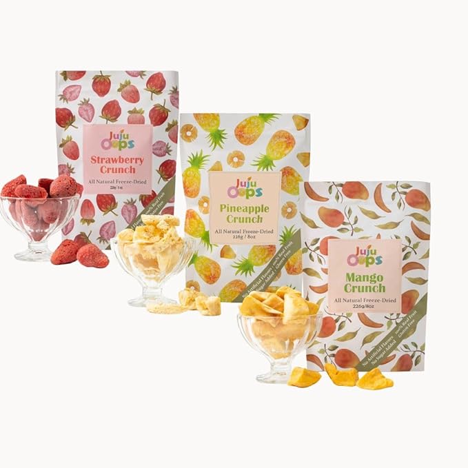 Juju Oops 3 Flavours Freeze Dried Fruit Bundle
