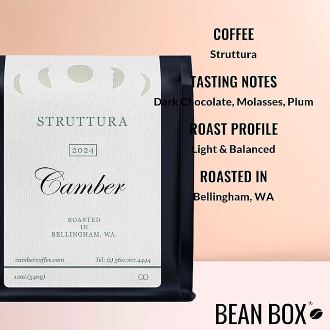Bean Box Sampler - Roasted by Camber 2-Pack Whole Bean Coffee Gourmet Coffee