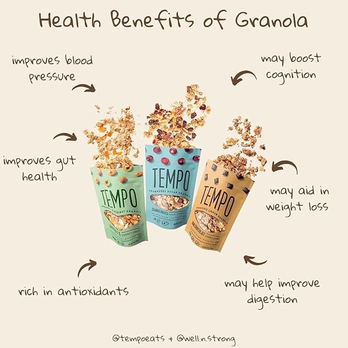 Tempo Granola Loose Granola Variety Pack - 3 Pack of 11 oz Bags