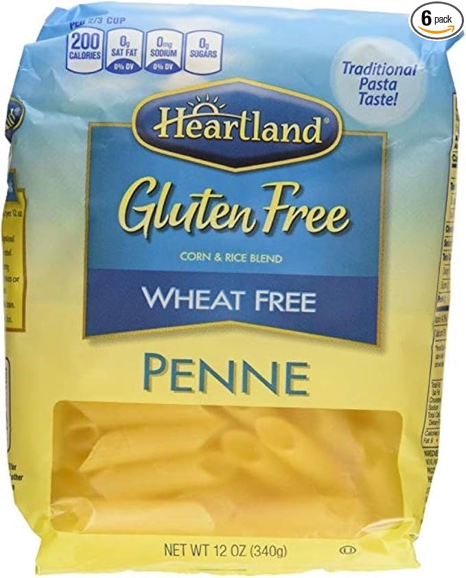 Heartland Gluten Free Penne 12 Ounce -- 6 per case.