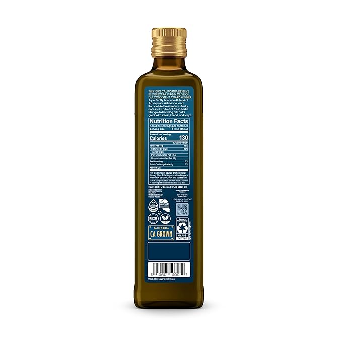 California Olive Ranch Reserve Collection: Miller’s Blend Extra Virgin Olive Oil 500mL