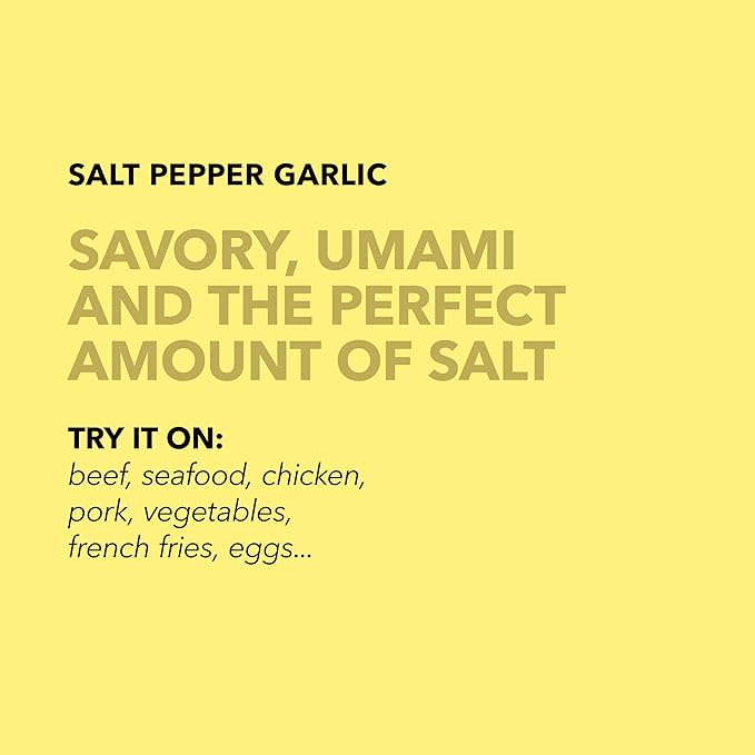Spiceology – Salt Pepper Garlic (SPG) Seasoning – Premium Blend for Beef Pork Poultry &amp Veggies – Ideal as Steak Rub BBQ Seasoning &amp All-Purpose Meat Rub – 18 oz