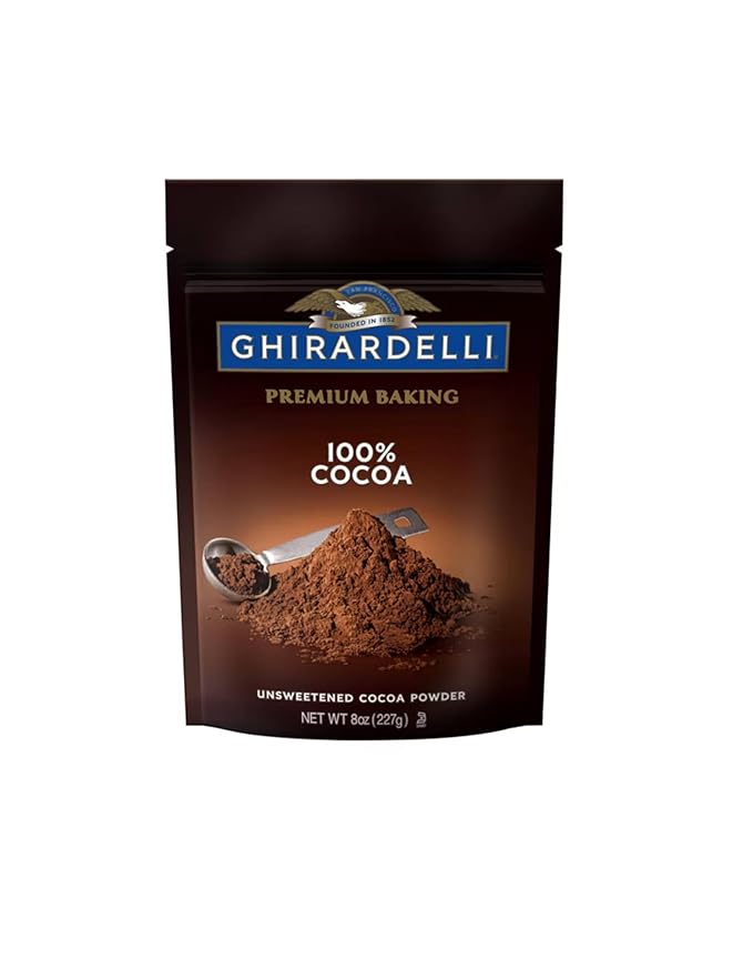 Ghirardelli Premium Baking Cocoa 8 oz (227 g)(pack of 2)