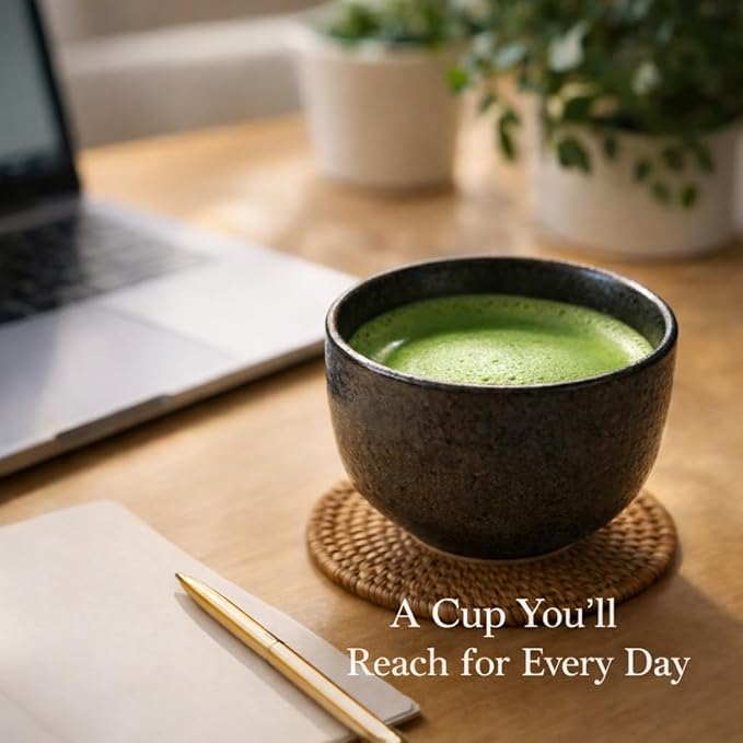 Japanese Ceremonial Grade Matcha Powder – USDA Organic | 3oz Tin | Smooth Taste with Low Bitterness | Calm Clear Energy | Pure Matcha