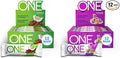 ONE Protein Bars Gluten Free Almond Bliss &amp Fruity Cereal 20g Protein 1g Sugar Bars (12 Pack) Bundle