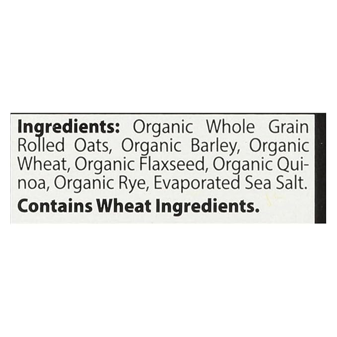 Better Oats Organic Instant Multigrain Hot Cereal - Bare - Case of 6 - 11.8 oz.