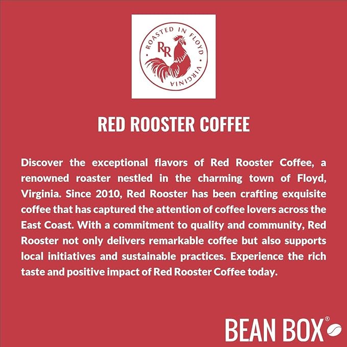 Organic Decaf - Roasted by Red Rooster Coffee - Whole Bean Coffee - 12 Ounce Bag
