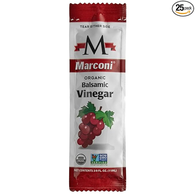 Marconi Organic Balsamic Vinegar - packet (Case of 100)