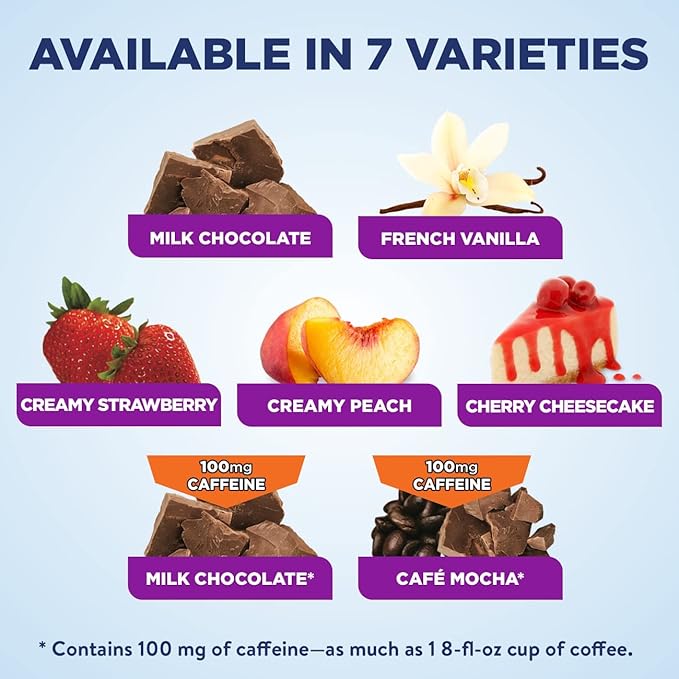 Ensure Max Protein Nutrition Shake with 30g of Protein &amp Max High Protein Nutrition Shake Milk with 30g of Protein 1g of Sugar Chocolate w/Caffeine 11 Fl Oz (Pack of 12)