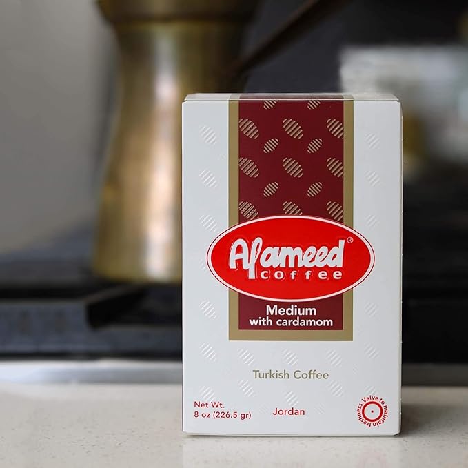 Al Ameed Coffee (Medium Roast with Cardamom Pack - 3)