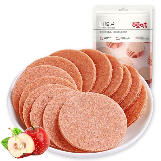 Sweet and Sour Hawthorn Slices 208g/bag Delicious Fruit Food Healthy Snack Gift Pack Family Leisure Snack Festival Gift Afternoon Tea Dessert (3 bags)