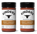 Kinder Roast Chicken Seasoning with Garlic &amp Herbs Each 8.75oz (2 Pack) Premium Poultry Rub for Oven Air Fryer and Grill – Savory Blend of Rosemary Thyme and Garlic – Gluten-Free &amp Non-GMO