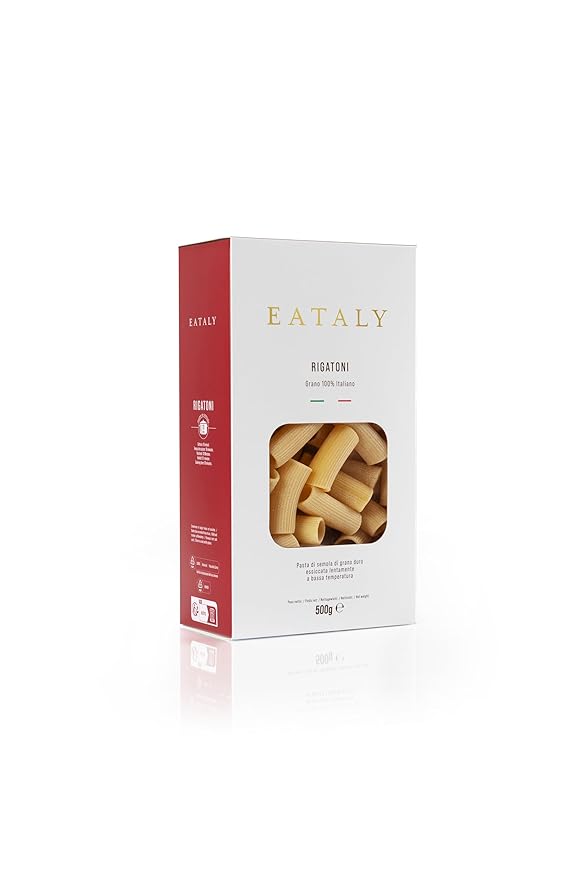 Eataly Pasta Night Trio Pasta Bundle Pack- Bucatini Rigatoni &amp Penne Rigate 3-500g (17 oz.) Boxes- 1 Each