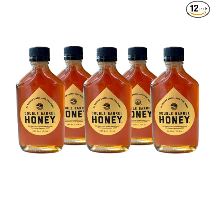 Limited Edition Double Barrel Honey Flask - Case of 12