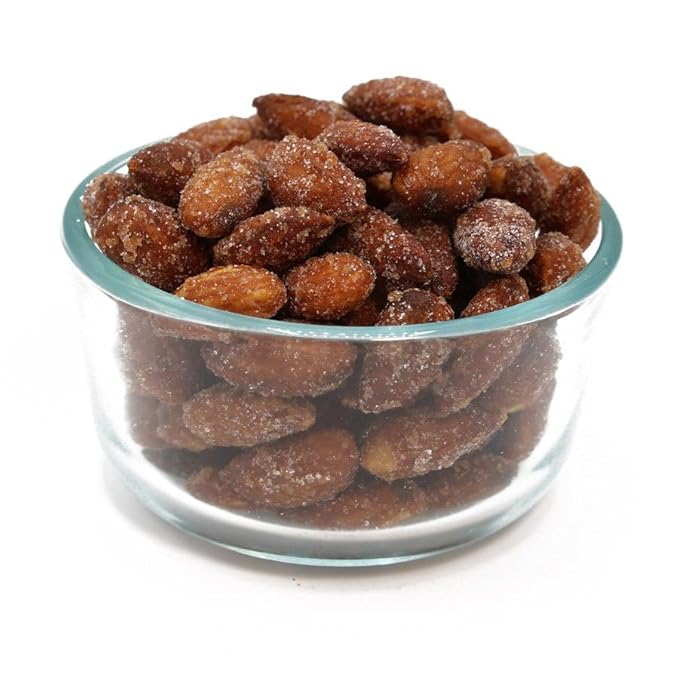 C.J. Dannemiller Honey Roasted Almonds Bulk 10 LB Box Great For Snacking Trail Mix Cooking