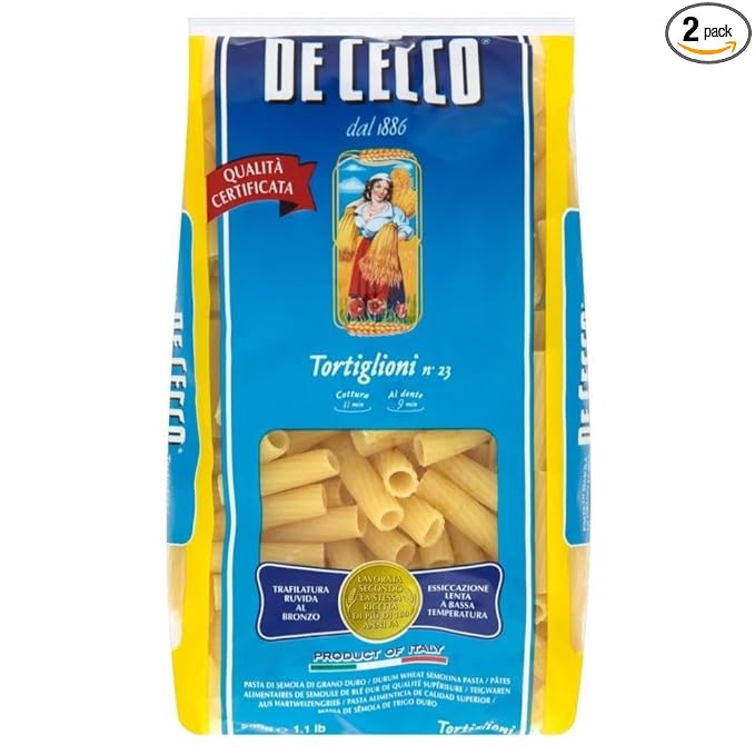 De Cecco Tortiglioni (500g) - Pack of 2