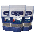 Organic Positively Tea Company Flavored Black Tea Sampler Loose Leaf 4 Ounce 3 Pack
