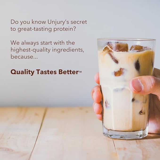 Unjury Planted Vegan Protein Powder | 20g Unflavored Pea Protein Powder | Low Sugar and Plant Based | Gluten and Dairy Free Pea Protein Isolate | Non-GMO | 20 Servings