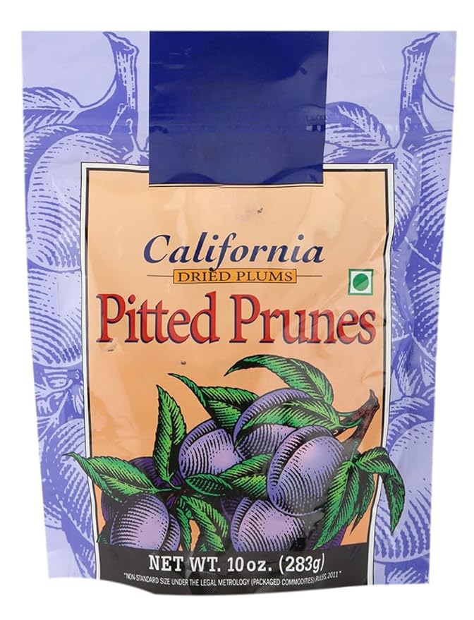 Generic Prunes Unsweetened Premium Pitted Prunes Soft Moist &amp Delicious - 283g