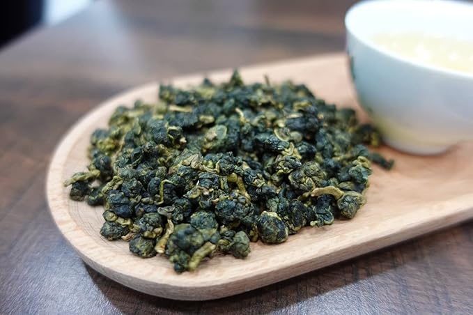 Xin Qing Taiwan Green Oolong Tea Green Oolong Tea Taiwan Oolong Tea Taiwan High Mountain Oolong Tea Taiwan Gaoshan Ulong Tea 150g/5.3oz