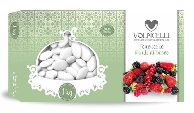 VOL890 Flavored Italian almonds Confetti Volpicelli with Berry flavors