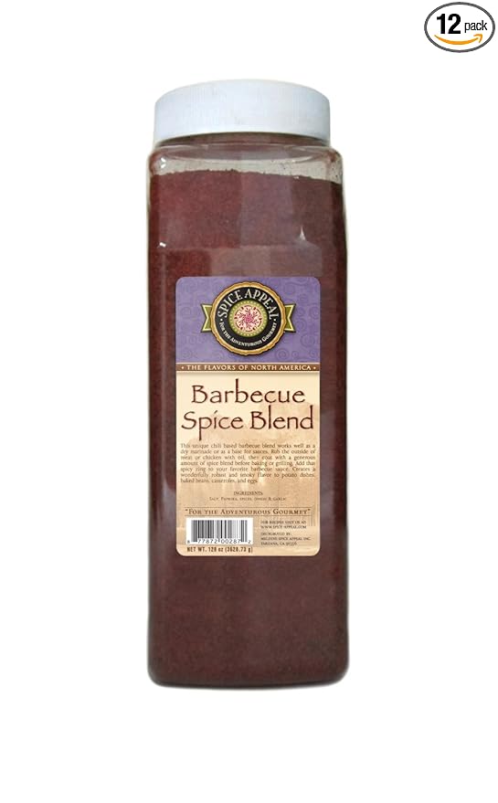 Spice Appeal Barbecue Spice Blends 20 Ounce (Pack of 12)