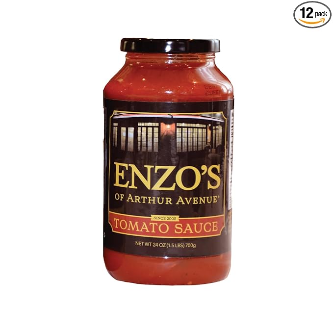Enzos Of Arthur Avenue Tomato Pasta Sauce 24 oz (Pack of 12)