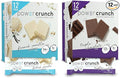 Power Crunch Protein Wafer Bars French Vanilla &amp Triple Chocolate High Protein Snacks 1.4 Ounce (12 Count) Per Flavor