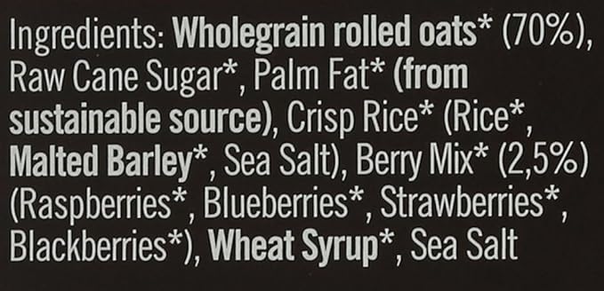 Biona Organic Wildberry Crisp Granola 375g