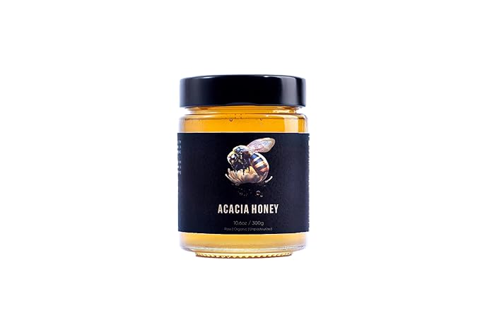 Global Award-Winning 100% Raw Mountain Acacia Honey USDA grade A+ 97 Points.