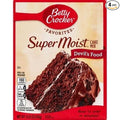 Betty Crocker Favorites Super Moist Devil's Food Cake Mix (Pack of 4)