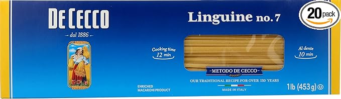 De Cecco Pasta - Linguine Pasta 16 Oz (Pack Of 20)
