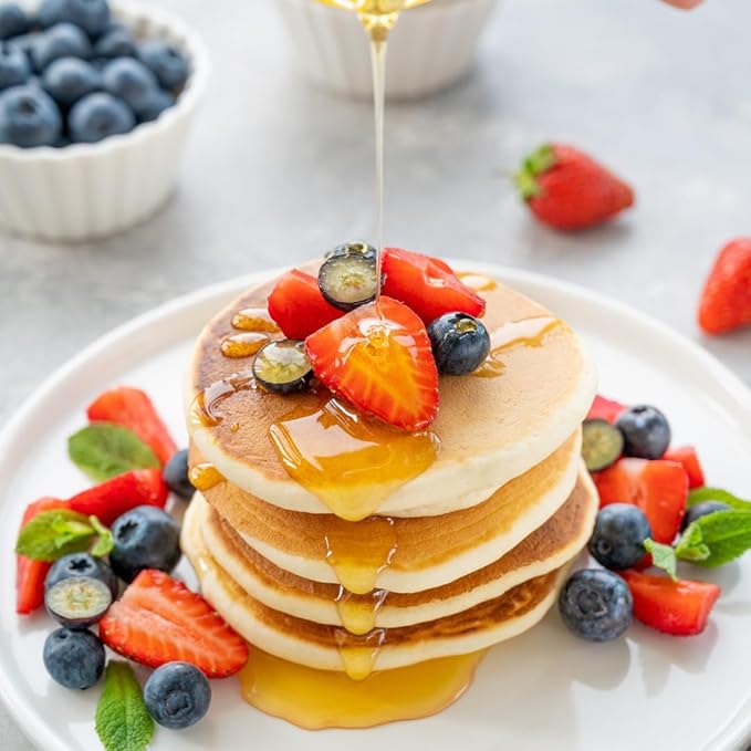 Mochi Foods Gluten-Free Mochi Pancake &amp Waffle Mix – 44lbs Bulk Case (2 x 22lbs Bags) | Chewy Fluffy Texture | Food Service &amp Restaurant Use | Just Add Egg Oil &amp Milk | 2-Year Shelf Life