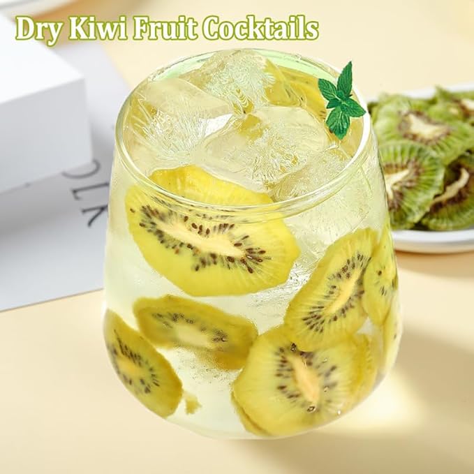 Dried Kiwi Dried Kiwi No Sugar Added 11.5Oz/325g Dehydrated Fruit Slices Unsweetened SnacksDesserts Fruit Cocktails Crafts PotpourriSafely Sealed Bag for Prolonged Freshness100% Natural