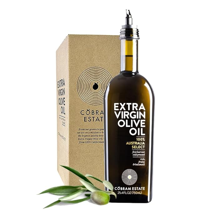 Cobram Estate Australia Select Extra Virgin Olive Oil First Cold Pressed Non-GMO Keto Friendly High in Antioxidants Fruity &amp Balanced (750 ml (Pack of 1))
