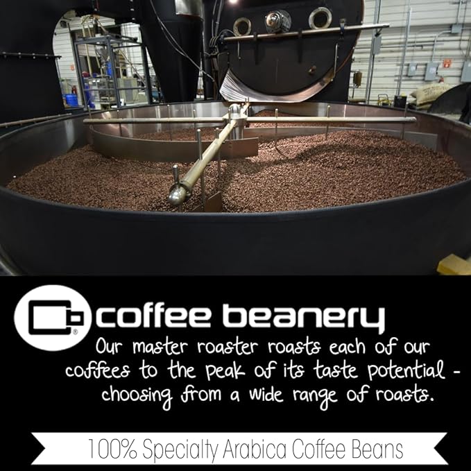 Caramel Vanilla Latte Decaf Coffee Pods by Coffee Beanery | 12ct Medium Roast Arbica Coffee