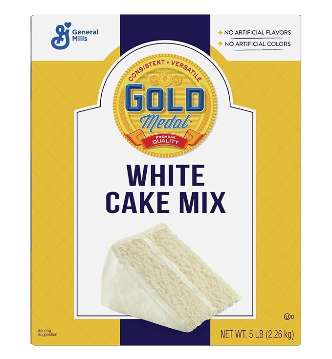 Gold Medal Cake Baking Mix White 5 Pound
