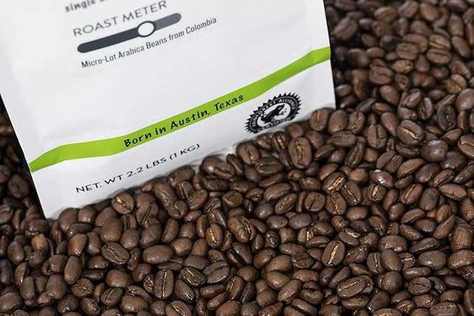 Wink Coffee Low Acid Medium Roast Espresso – 2.2 lb Whole Bean Coffee 100% Arabica Colombian Single Origin Smooth Full-Bodied &amp Sustainable