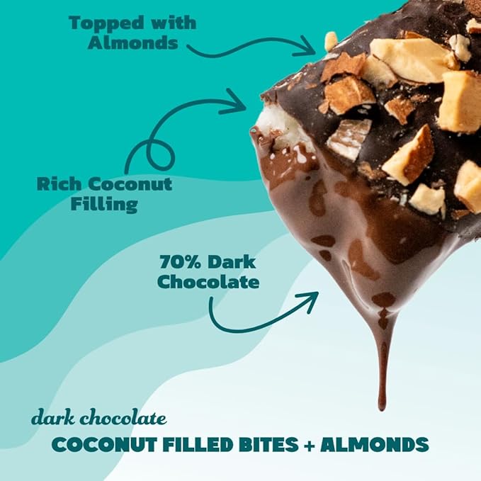 JOJO's Chocolate Best Sellers Bundle Dark Chocolate Variety Pack with Pistachio Almond Cranberry Peanut Butter Coconut Almond Bites Chocolate Covered Pretzels Plant-Based Protein