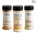 Nebraska Star Beef Seasoning Trio (1x Signatural SPG (Salt Pepper Garlic) Seasoning 1x Signature Universal (Lower Sodium) Seasoning 1x - Signature BBQ Dry Rub)